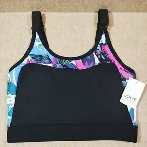 Natori Josie Crop Top Sports Bra -H